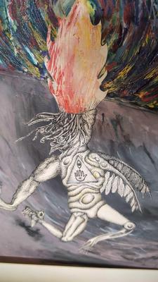 PAINTING BY SAN PEDRO ARTIST DANIEL ROLLA MCDONALD