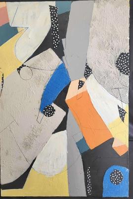 ABSTRACT COLORFUL PAINTING