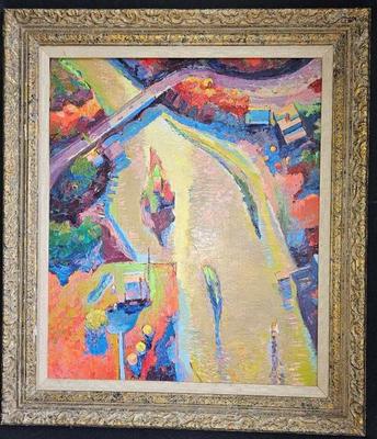 AUTUMN RIVER REFLECTION 1992