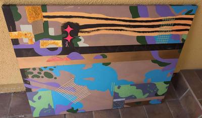 PAINTING BY ARTIST DAVID MACINNES