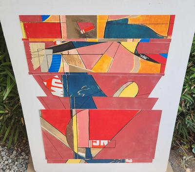 STACKED RED II BY DAVID MACINNES