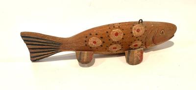 Sale Photo Thumbnail #45: Paul Weir fish decoy
