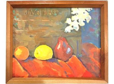Sale Photo Thumbnail #23: Original Oil Painting On Claybord - Framed -