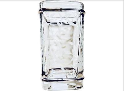 Sale Photo Thumbnail #95: Etched Glass Container