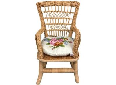 Sale Photo Thumbnail #179: American Girl Samantha Wicker Birthday Chair