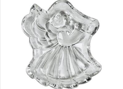 Sale Photo Thumbnail #74: Mikasa Crystal Christmas Angel Serving Piece Decor