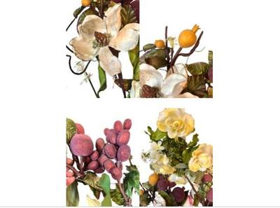 Sale Photo Thumbnail #42: Collection Of Silk Flowers