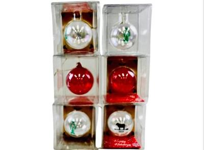 Sale Photo Thumbnail #64: New! Country Club Of Darien Boxed Ornaments