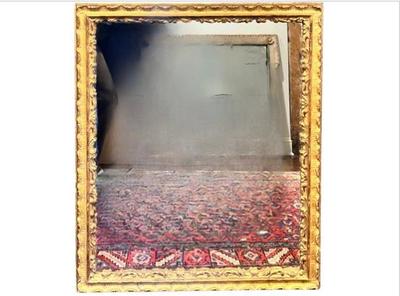 Sale Photo Thumbnail #28: Large Vintage Gilt Mirror - Stunning Scalloped Design