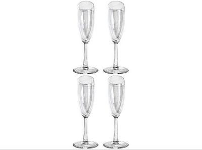 Sale Photo Thumbnail #87: Champagne Flutes With Paneled Stems