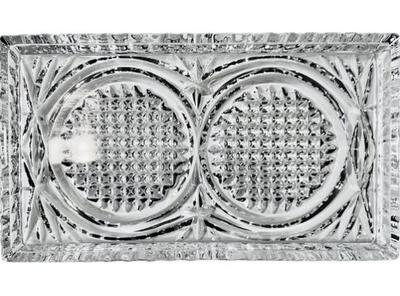 Sale Photo Thumbnail #89: Czechoslovakian Bohemian Glass Small 7.25" Tray - "Victoria" Pattern