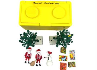 Sale Photo Thumbnail #167: Collection Of Playmobil Christmas Pieces