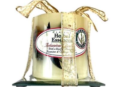 Sale Photo Thumbnail #83: Botanical Candle With Mirror Base - Wrapped