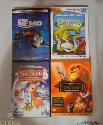 Four family friendly dvd movies ctorrtx