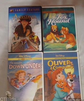 Four animated movie dvd lot ctorrtx