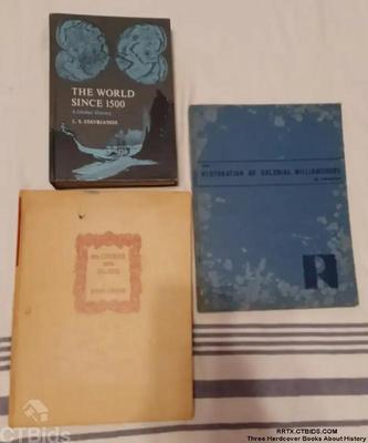 Three hardcover books about history ctorrtx