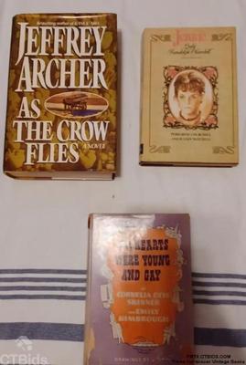 Three hardcover vintage books ctorrtx
