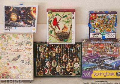 Puzzle lot a christmas cars planets more 6 (new & used) ctorrtx