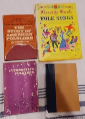 Four vintage books relating to american folklore ctorrtx