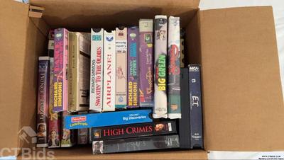 Mystery lot of vhs tapes ctorrtx
