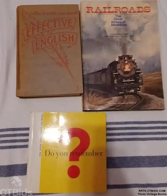 Three vintage books ctorrtx