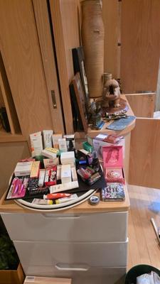 Make-up, sun screen, lotions and more