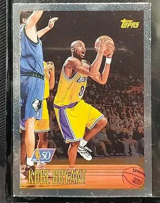 1996-1997 TOPPS KOBE BRYANT ROOKIE CARD