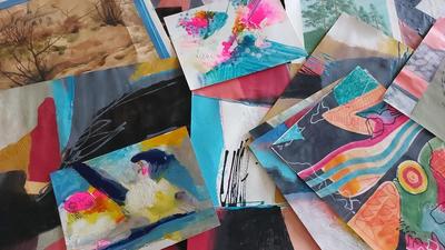 MYSTERY LOT OF ABSTRACT ART