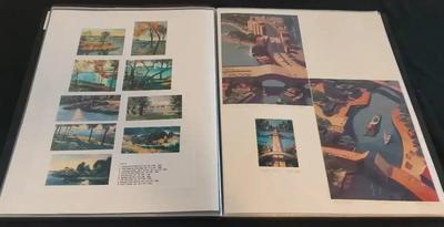 ART PORTFOLIO WITH PRINTS AND MORE #6