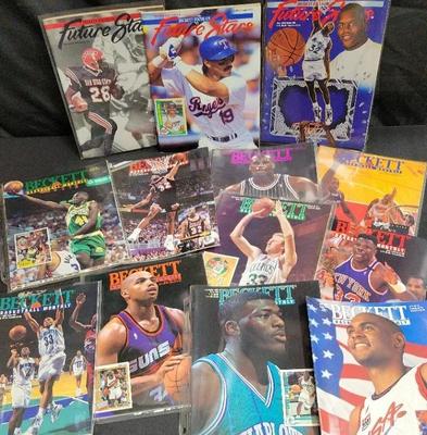 OVER TWENTY ISSUES OF "BECKETT BASKETBALL MONTHLY"