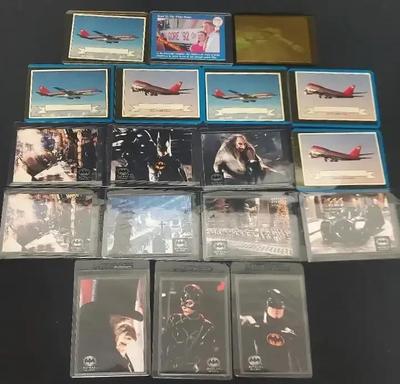 BATMAN RETURNS, NORTHWEST AIRCRAFT, A PRESIDENTIAL ELECTION CARD, & A STAR TREK HOLOGRAM CARD