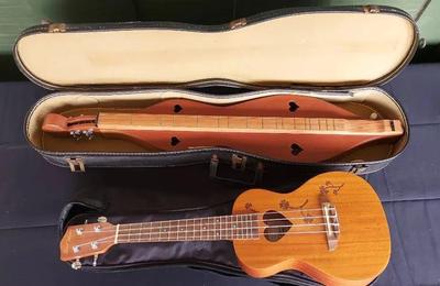 DEL MAR UKULELE AND BLACK MOUNTAIN INSTRUMENTS MOUNTAIN DULCIMER