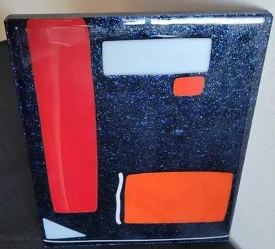 ORIGINAL GLASS SCULPTURE BY DAVID MACINNES