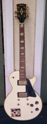 HOHNER 430LP BLACK BEAUTY LES PAUL CUSTOM COPY 