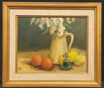 ORIGINAL COLORFUL STILL LIFE PAINTING 
