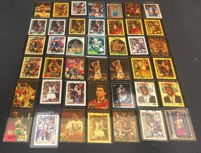 COLLECTION OF NBA BASKETBALL PLAYER TRADING CARDS