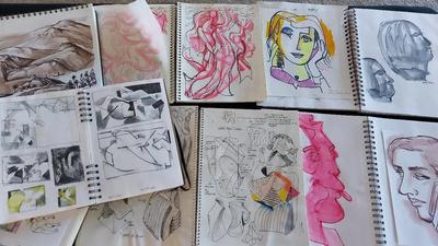 SKETCH BOOKS BY DAVID MACINNES 2