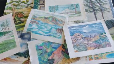 DOZEN LANDSCAPE SCENERY ART