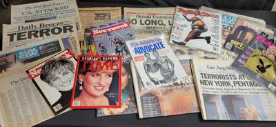 MAGAZINES/NEWSPAPERS COMMEMORATING MODERN EVENTS