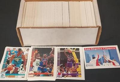 HOOPS 92-93 I+II BASKETBALL TRADING CARDS
