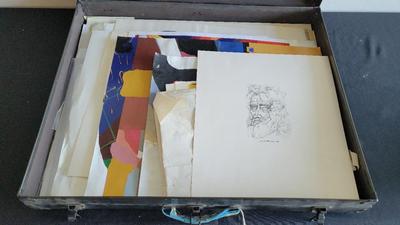 MYSTERY LOT FOLIO ORIGINALS AND PRINTS