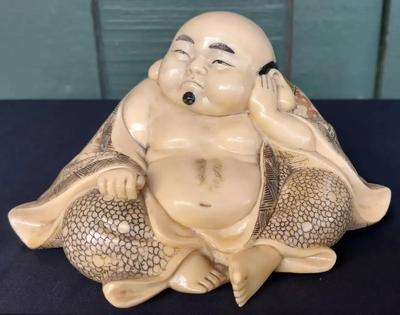 BUDDHA STATUE WITH EROTIC DETAILS