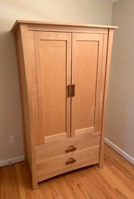 Sale Photo Thumbnail #92: Copeland cherry wardrobe