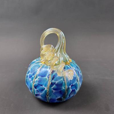 glass pumpkin 