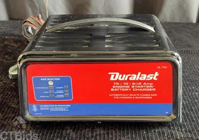 Duralast engine starterbattery charger