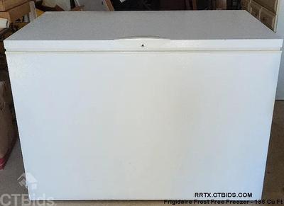 Frigidaire frost free freezer 138 cu ft