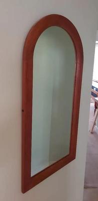 ARCH-TOPPED WALL MIRROR
