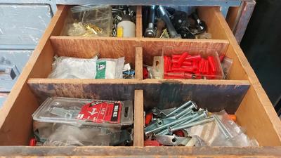 MYSTERY LOT OF DRAWERS FILLED WITH TOOLS AND BITS #4