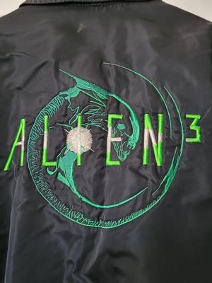 "ALIEN 3" BOSS FILM STUDIOS MEN'S CWU-45/P BOMBER JACKET - SIZE XL