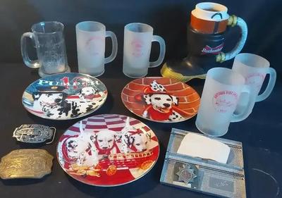 HUGE COLLECTION OF FIREMAN ITEMS